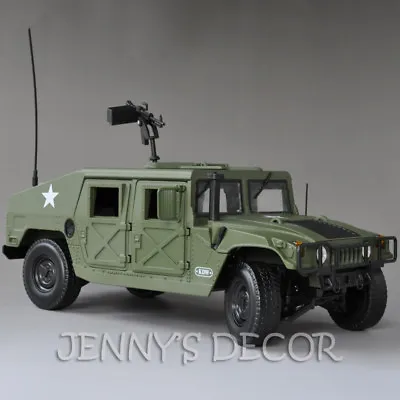 1:18 Diecast Model Car Toy Hummer H1 Military Tactical Vehicle Miniature Replica • $38.90
