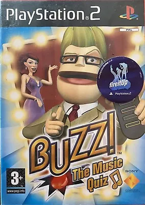£2.35 • Buy Buzz The Music Quiz - Sony PS2 Supplied In Original Case With Manual No Buzzers