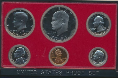 $29.99 • Buy USA: 1976 US Bicentenary Proof 6 Coin Set