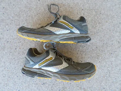 MONTRAIL  FAIRHAVEN  Gray And Silver Trail Running Shoes. Men's 8 • $26.95