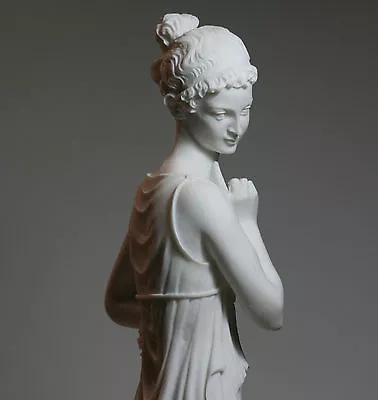 $109.80 • Buy The Dancer Canova Museum Copy Female LARGE Cast Marble Sculpture Statue 16.5in