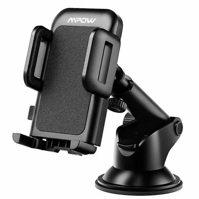 Mpow Gen-2 Dashboard Car Phone Holder Windshield Car Phone Mount For Cell Phone • $8.99