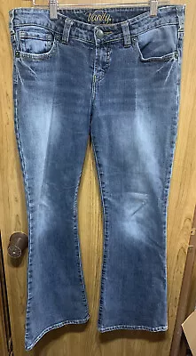 Vanity Jeans Size 28/29 Womens  Samantha City Fit Flair • $14.99