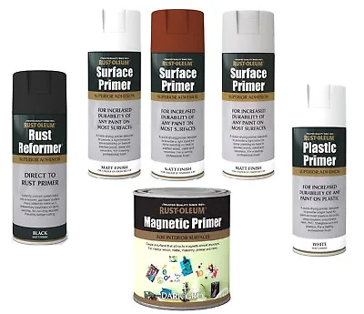 £9.50 • Buy Multi Surface Spray Primer Rust Restorer Magnetic Plastic Metal Wood Plaster 