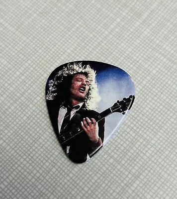 AC/DC Angus Young Photo Guitar Pick - Purple Background - 2009 Black Ice Tour • $30