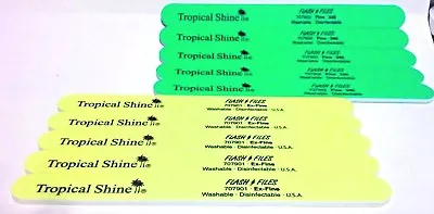 Tropical Shine Neon Nail Files  (choose Your Grit & Quantity) Made In USA • $78.50