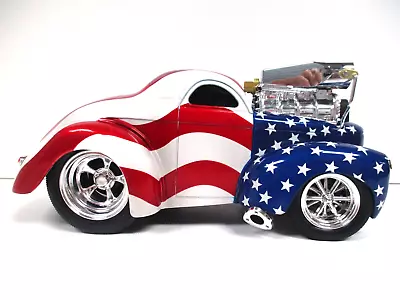 Muscle Machines - 1941 Willys Coupe Supercharged Pro-street - 1/18 Diecast • $29.95