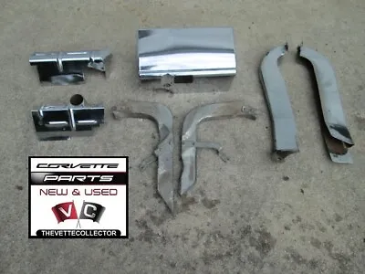 $162.77 • Buy Corvette 75-77 Ignition Shield Parts Lot 76 Shielding Cover Vertical