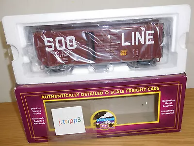 Mth Premier 20-93761 Soo Line 40' Box Car Train O Scale Railroad Freight #137792 • $64.95