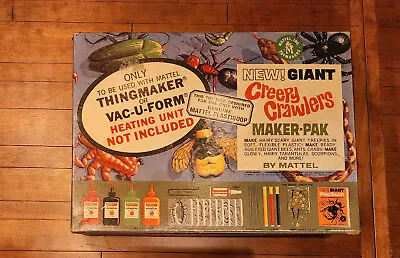 1964 Vintage Mattel Creepy Crawlers Maker - Pak For Thingmaker/Vac-u-Form • $159.99