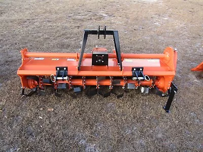 72  Rotary Tiller HD Gear Drive (no Chain) Slip Clutch Pto All Welded A-Frame • $1999