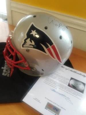 $500 • Buy Full Size Helmet, Aaron Hernandez, Patriots, Signed, Autographed JSA Certified 