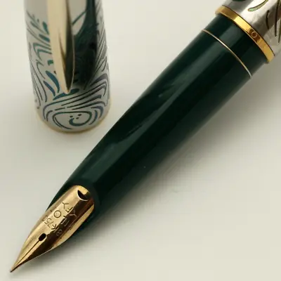 Pilot Namiki Lady 18K F Nib 1975 VTG Fountain Pen Used In Japan EXC+ CON40 [30] • $165