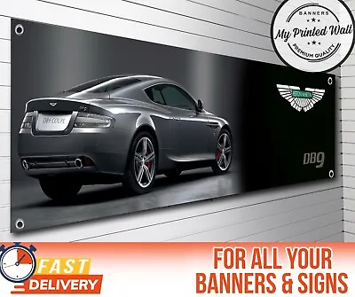 Aston Martin DB9 Garage Banner For Workshop Garage Showroom Etc - Extra Large • $48.49