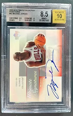 2003 Michael Jordan Ultimate Collection Signatures BGS 8.5 W/10 Auto!! Pristine! • $7500