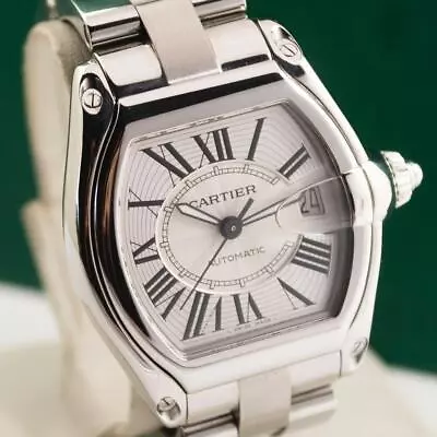 $2900 • Buy Cartier Roadster 2510 Date 38mm Stainless Steel Automatic Unisex Watch