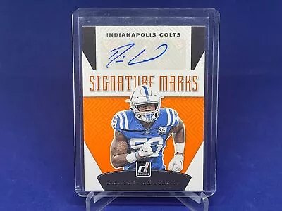 Darius Leonard 2019 Panini Donruss Signature Marks Autograph Auto • $59.99