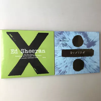 Music CD Ed Sheeran X Deluxe Edition Divide ÷ Compilation Yellow Boss CD • $45.90