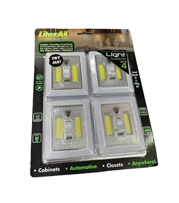 LitezAll 21852-07AI07 Micro Wireless Light Switch (PACK OF 4) **SALE** • $19.98