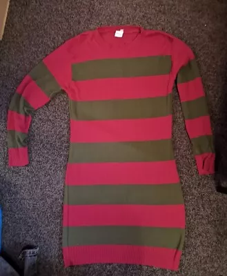 £19 • Buy Freddy Krueger Long Jumper/Dress L/XL