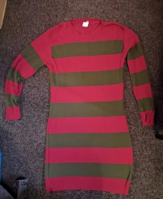 £19 • Buy Freddy Krueger Long Jumper/Dress L/XL