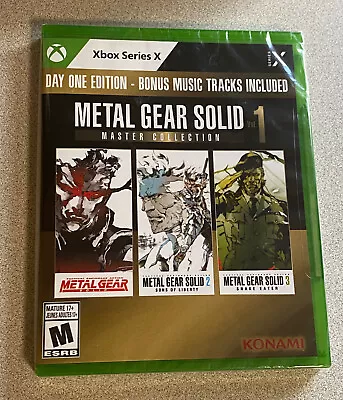 Metal Gear Solid Master Collection Vol 1 Day One Xbox Series X New 083717302629 • $42.95