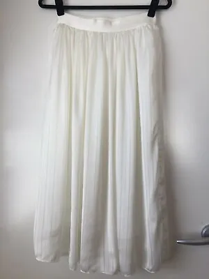 Zimmermann Striped Ivory Skirt Size 1 • $79