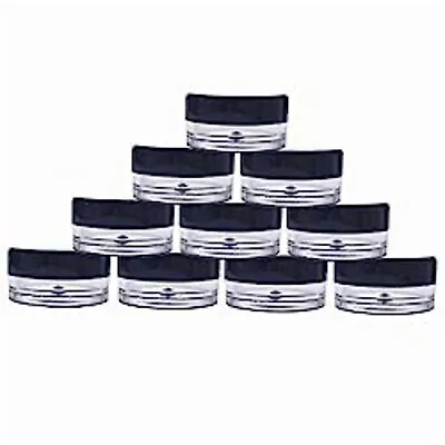 100Pcs Durable Plastic Sample Mini Small Bottle Container Pot Cosmetic Jar 5ml • £9.99