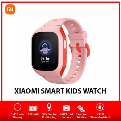 Xiaomi Smart Kids Watch PINK GPS BT Front Cam Android IOS Smartwatch AU NEW • $189.59