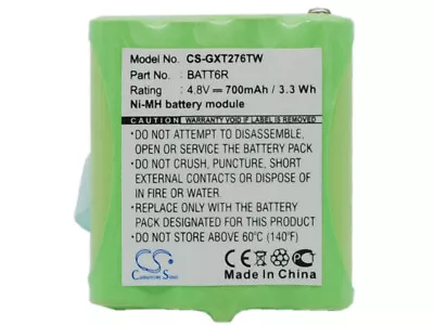 Battery For Midland  C881 GXT635 GXT650 GXT661 LXT210 LXT276 LXT314 LXT31 • $17.66