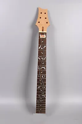 Mahogany Guitar Neck 22fret 25.5inch Bolt On Rosewood Fretboard Vine Inlay PRS • $60