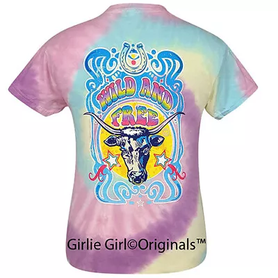 Girlie Girl Originals  Wild Bull  2461 Tie Dye Short Sleeve T-Shirt • $20.99