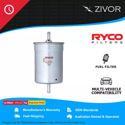 New RYCO Fuel Filter In-Line For HOLDEN BERLINA VK 3.3L 202 Cu.in Black Z168 • $37.21