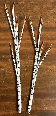 Dept 56 Village Animated Skating Pond 5229-9 Replacement Birch Clump 2 Trees • $21.24