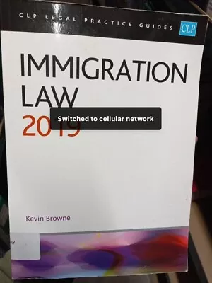 Immigration Law 2019 By Kevin Browne • £20