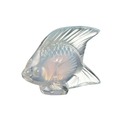 Lalique Crystal (Brand New) Fish Sculpture Colour : OPALESCENT LUSTRE 10307700 • £95