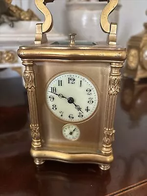 French Style Petite Sonnerie Carriage Clock/LF Louis Fernier • $900