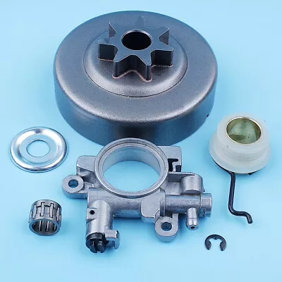 3/8  7T Clutch Drum Oil Pump Worm Gear Kit For STIHL MS311 MS391 MS290 MS310 390 • $18.04