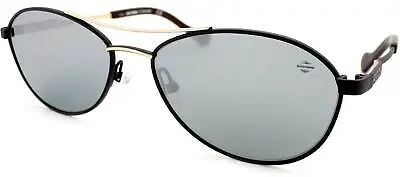 £38.99 • Buy HARLEY DAVIDSON Sunglasses Black Gold Brown/ Silver Mirror AR Lenses HD2052 02C