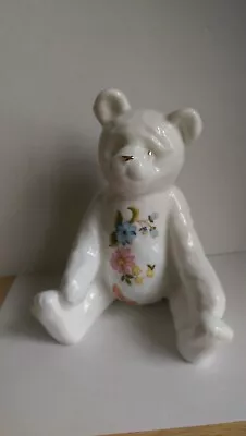 Aynsley Cottage Garden TEDDY BEAR SITTING Ornament • £11.99
