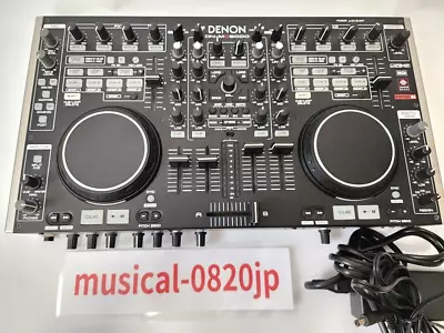 DENON DN-MC6000 4ch DJ Controller Mixer Traktor Virtual 4-Channel Black • $482