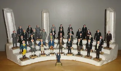 Vintage 1960s MARX American President Figures Base Stand W/ Error NIXON No Date • $139.99