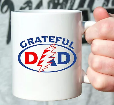 Grateful Dad Mug Grateful Dead Inspired Mug Father's Day Mug Mug For Dad Dad • $16.99