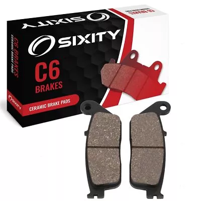 Front Ceramic Brake Pads 2004-2009 Honda VTX1300C Set Full Kit Solid Wheel Ou • $15.54