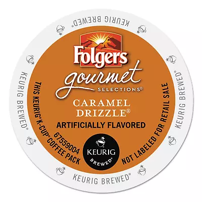 Folgers 6680 Caramel Drizzle Coffee K-Cups 24/Box • $26.49