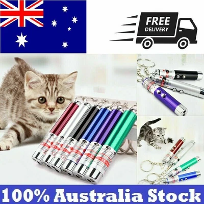 $4.95 • Buy Mini Cat Dog Pet Toy Red Laser Light LED Pointer Pen Lazer Interactive Training~