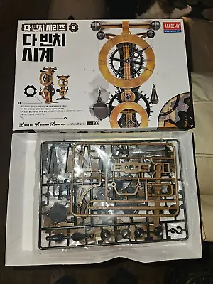 Academy Models 18150 Da Vinci Clock STEM Plastic Science Model Kit Unused • $29.99