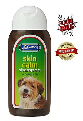 £6.38 • Buy Johnsons Skin Calm Dog Shampoo 200ml For Dry And Itchy Skin