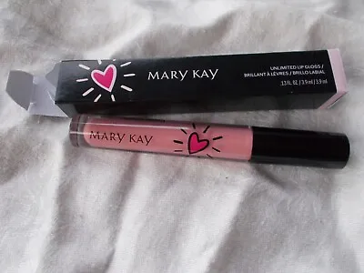 New In Box Mary Kay CONFIDENT PINK Unlimited Lip Gloss # 169299 NIB Exp 03/2024 • $9.02