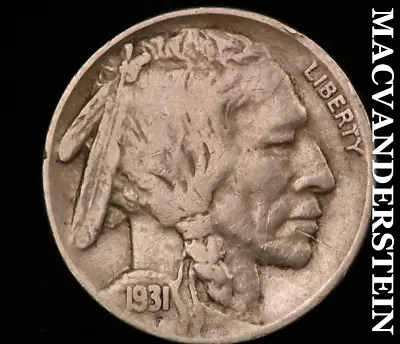 1931-S Buffalo Nickel - Scarce  Semi-key  Better Date  #T8649 • $12